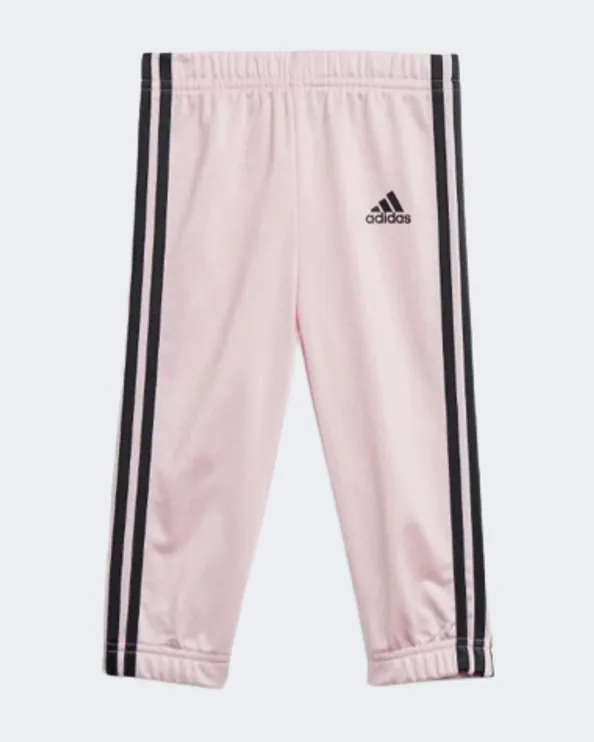 Adidas 3-Stripes Tricot Infant-Girls Sportswear Suit Light Pink Hm6609