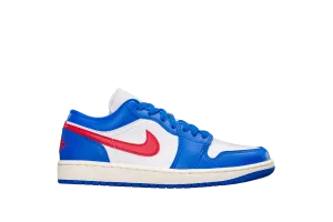 Air Jordan 1 Low Sport Blue Gym Red (Women's)