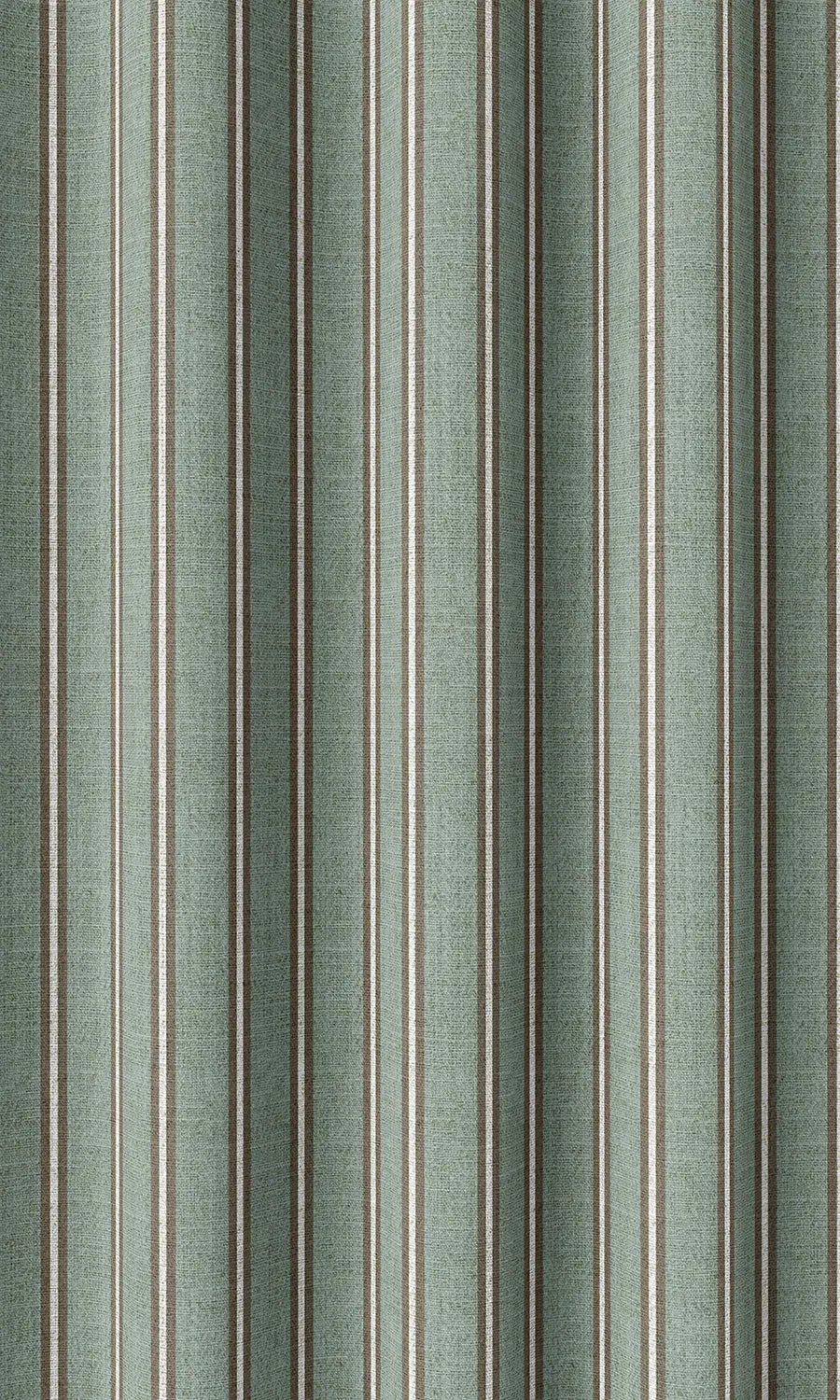 'Alluring Sky' Custom Striped Window Shades (Duck Egg Blue)