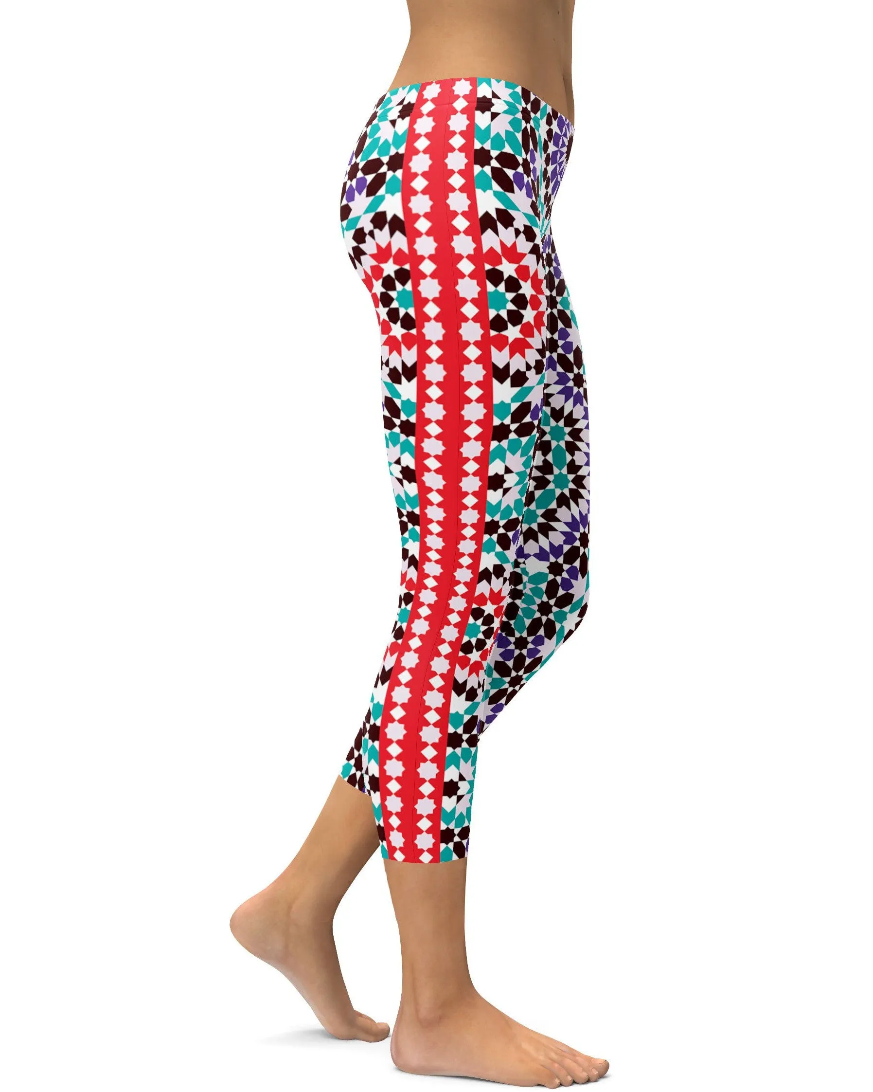 Arabic Mosaic Capris