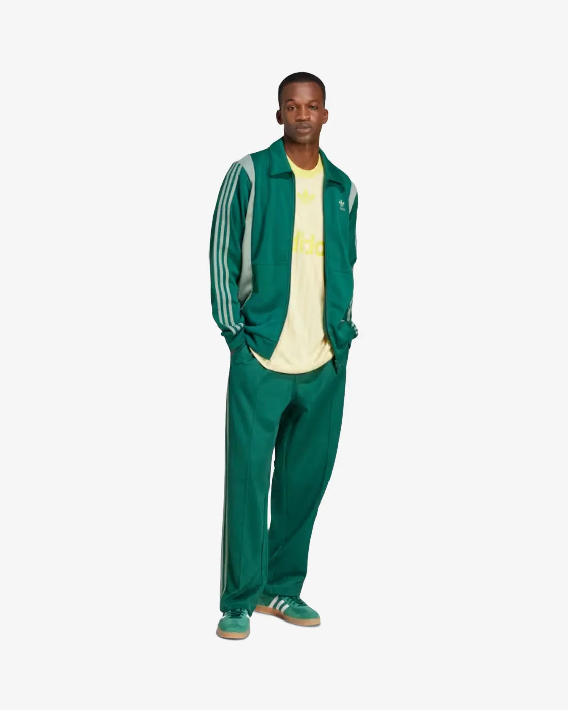 BAGGY TRACKPANT - COLLEGIATE GREEN