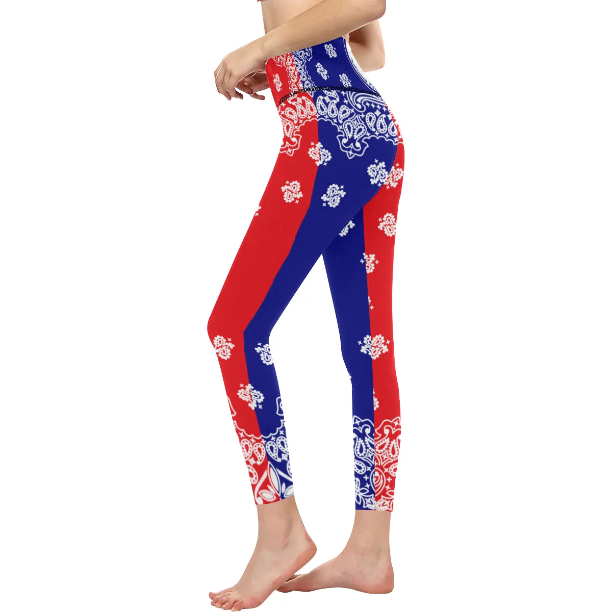 BANDANA UNITY High-Waisted Leggings