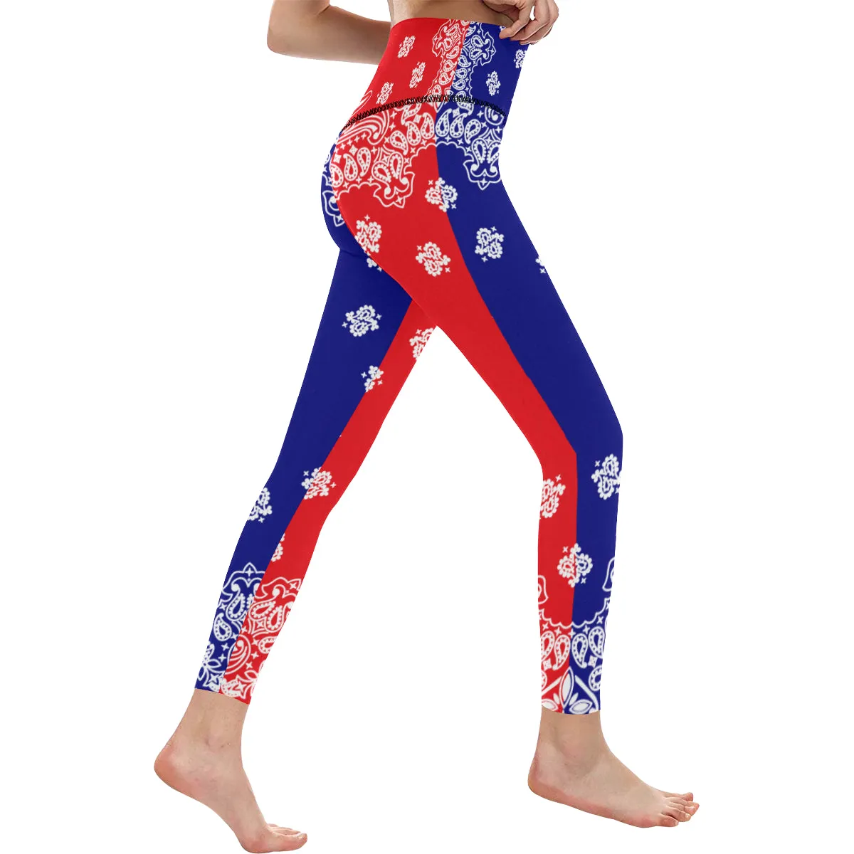 BANDANA UNITY High-Waisted Leggings