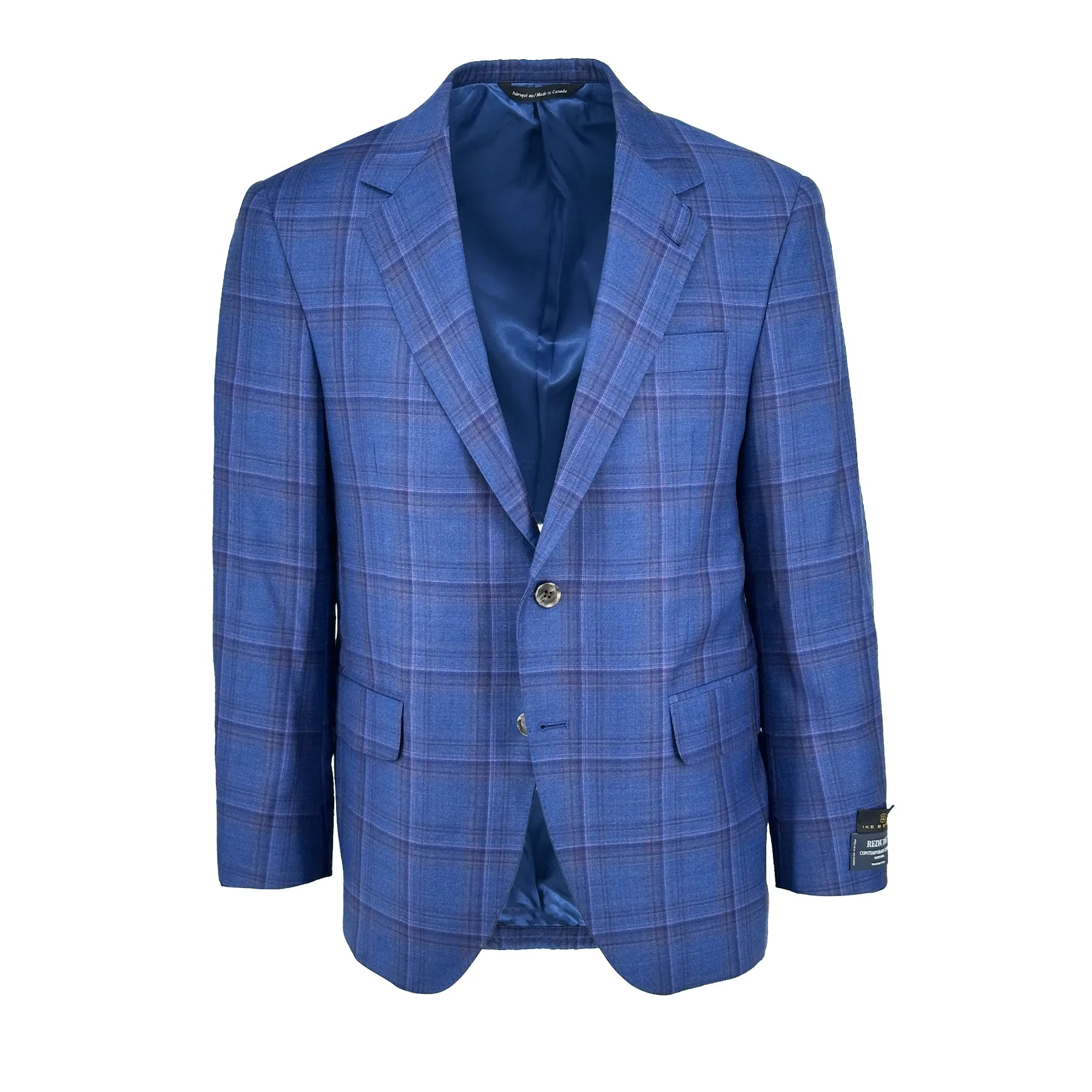 Blue & Violet Check Sport Coat