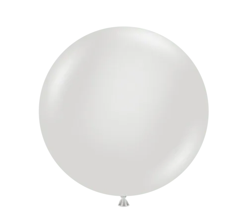 Chic Gray Fog 36″ Latex Balloons (2/Pk)