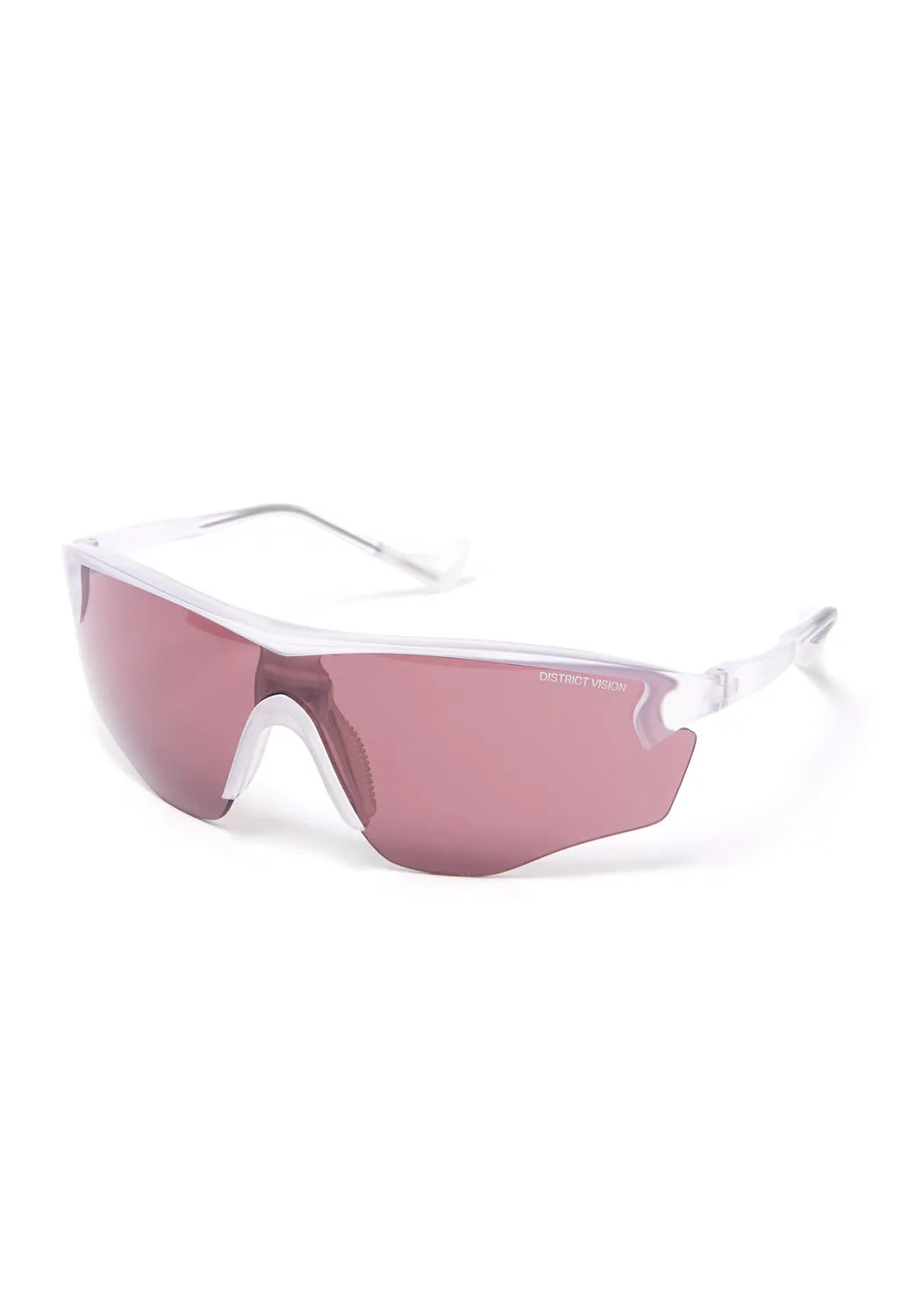 District Vision Junya Racer Sunglasses - Black Rose