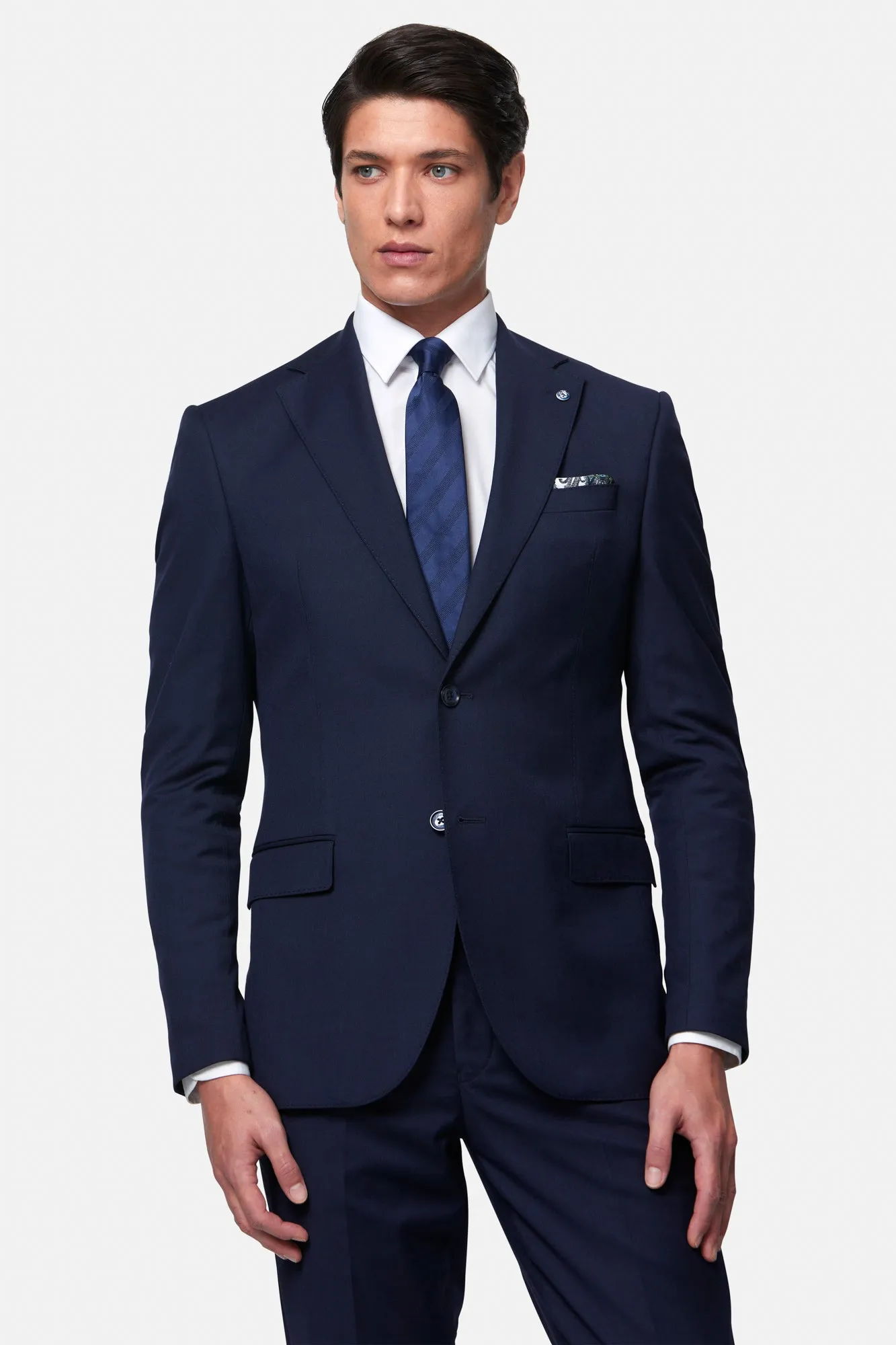 Edina Navy 2PC with Shirt and Bow Tie