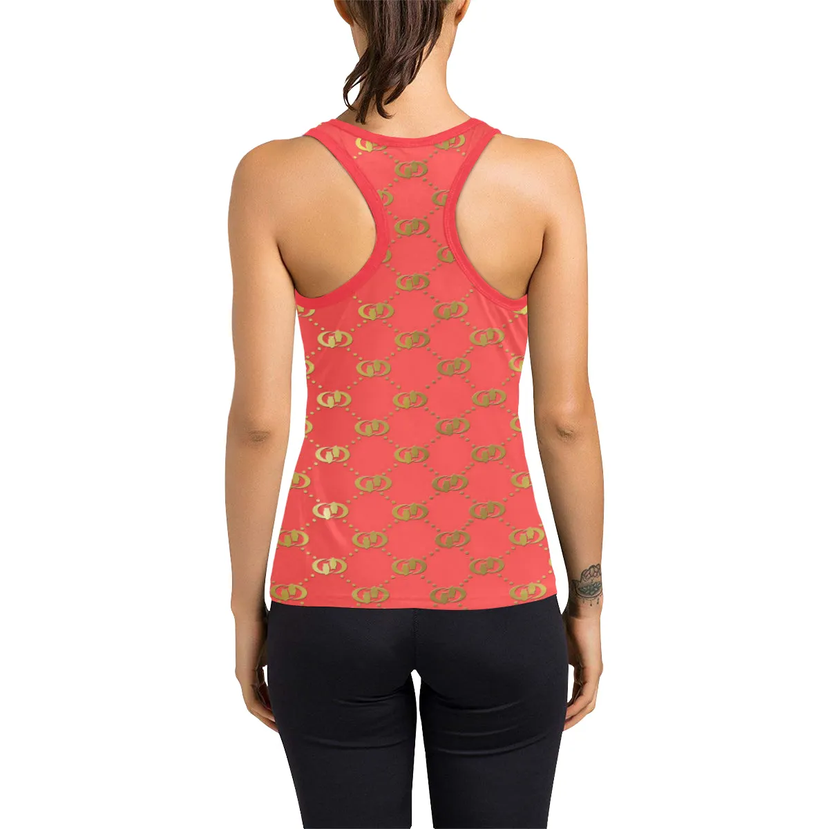 EXCELLENCE PINKGLD Women's Racerback Tank Top