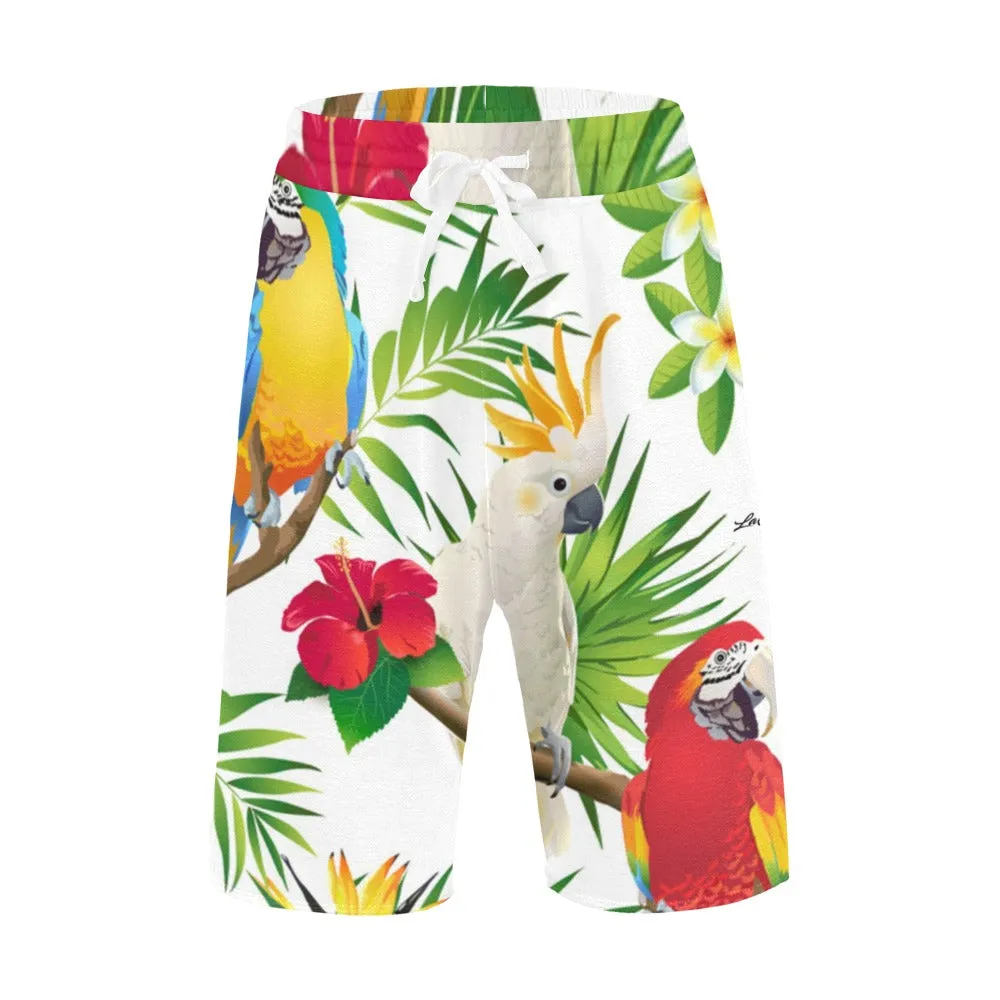 EXOTIC STYLE Men's All Over Print Casual Shorts