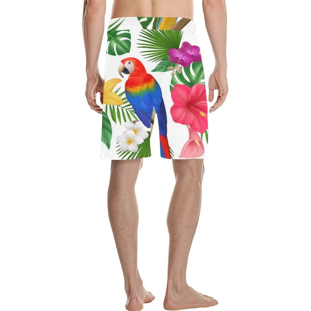 EXOTIC STYLE Men's All Over Print Casual Shorts