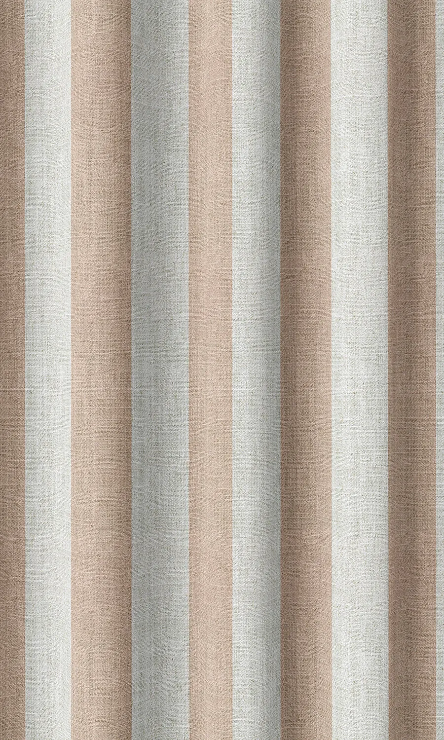 'Florence' Modern Striped Custom Shades (Blush Pink/ White)