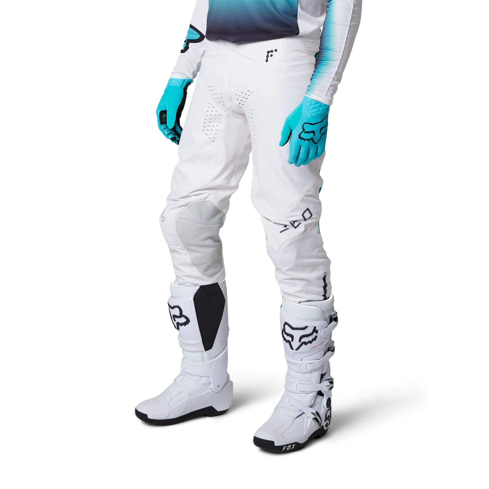 Fox Racing  Mens 360 Fgmnt Motocross Pants White Offroad MotoX Ergonomic Fit