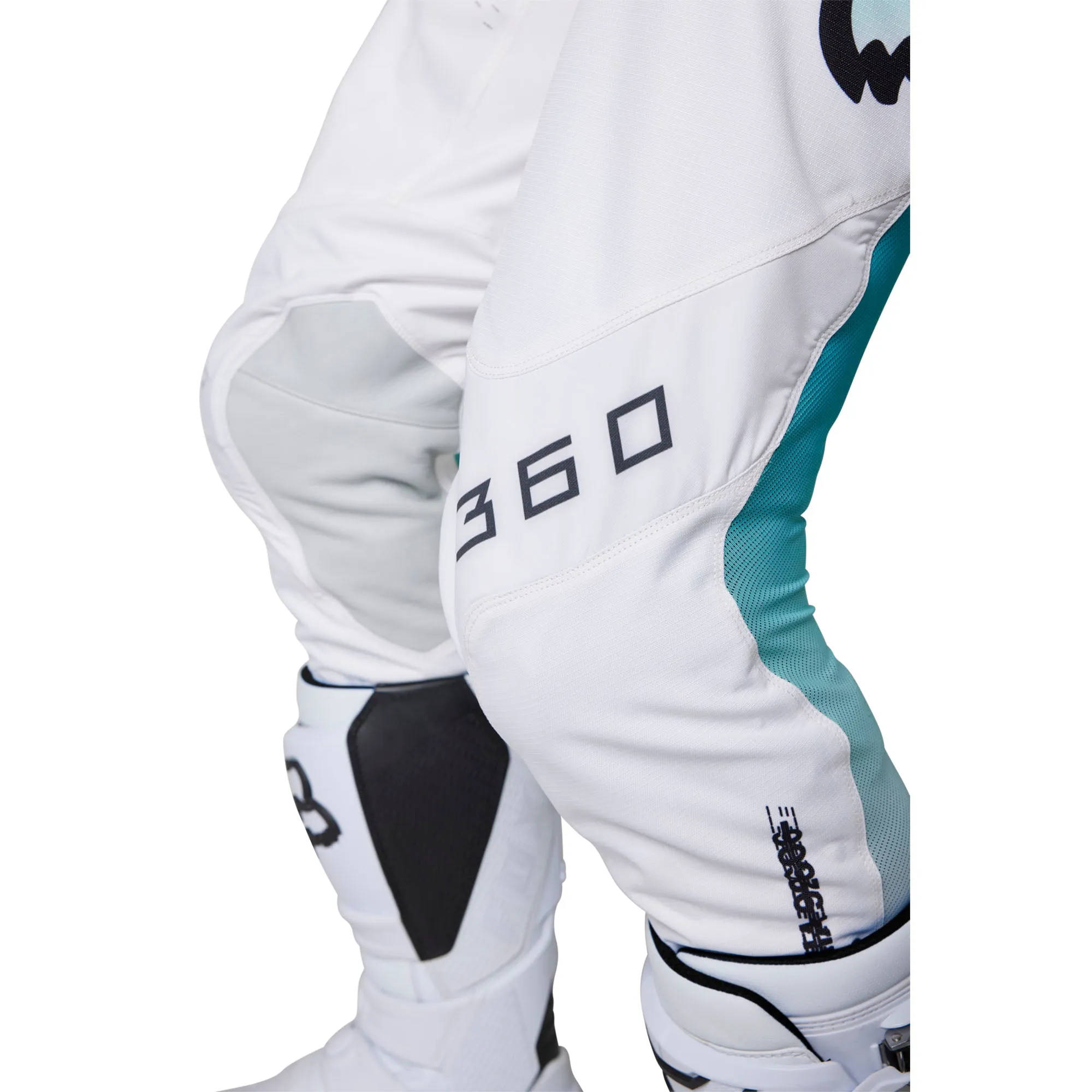 Fox Racing  Mens 360 Fgmnt Motocross Pants White Offroad MotoX Ergonomic Fit