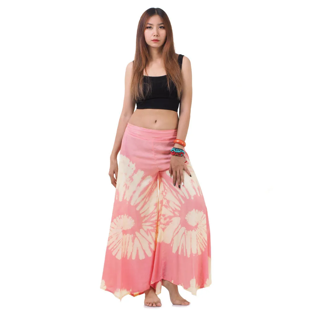 Fresh Mint Hippie Tie Dye Palazzo Pants