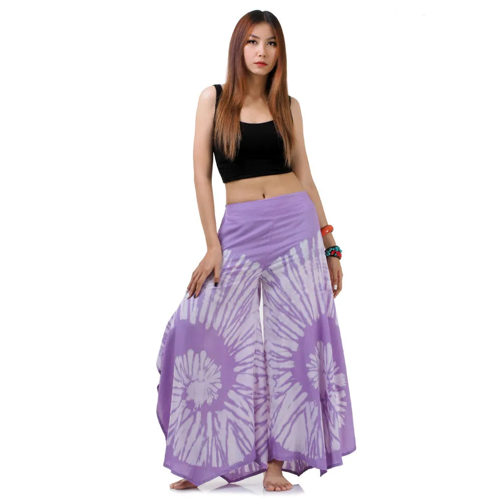 Fresh Mint Hippie Tie Dye Palazzo Pants