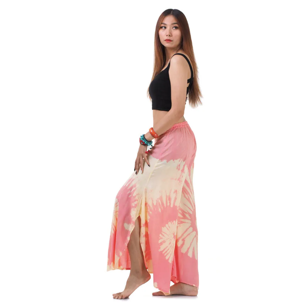 Fresh Mint Hippie Tie Dye Palazzo Pants