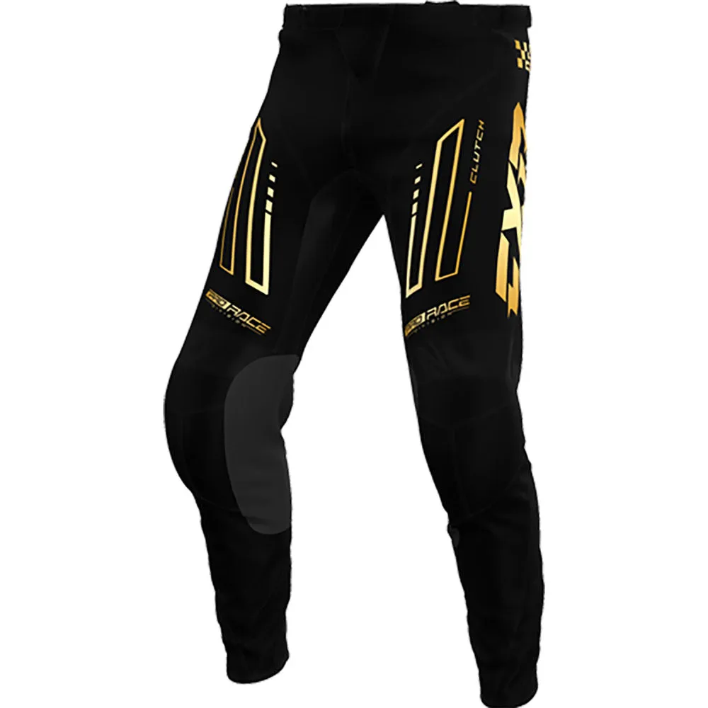 FXR Clutch MX Offroad Pants Black/Gold