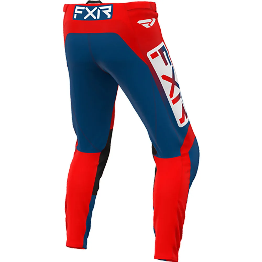 FXR Clutch MX Offroad Pants Slate/Red