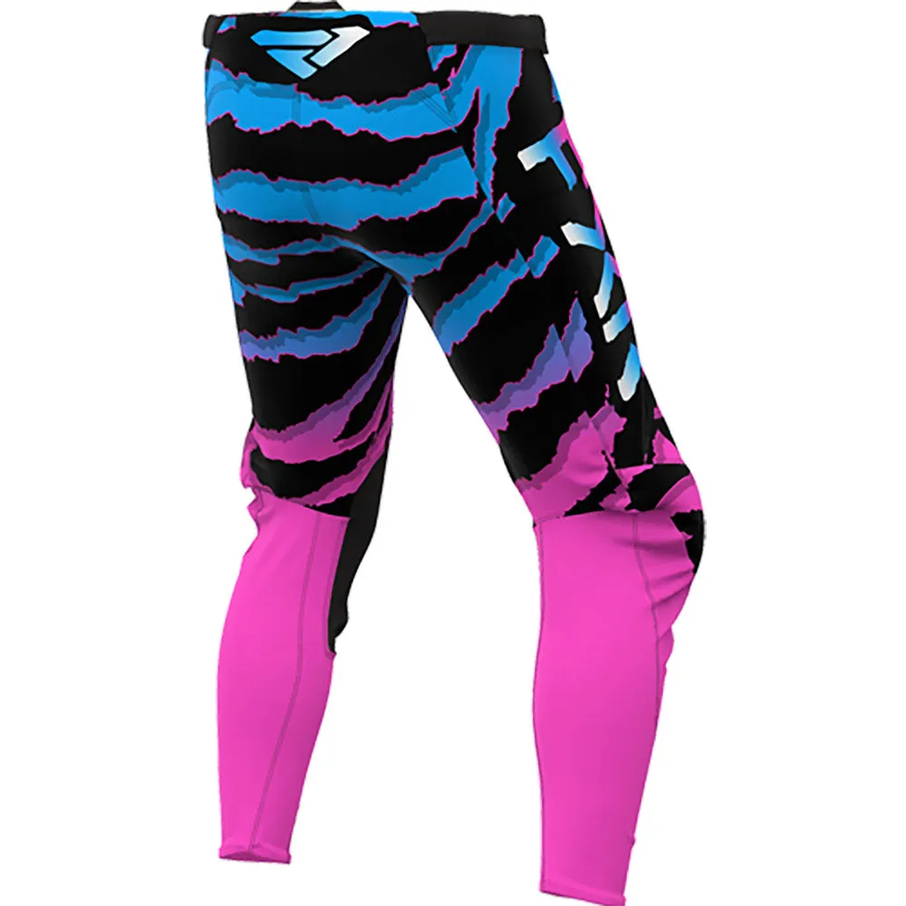 FXR  Podium MX Pant Lightweight Breathable Mesh Dual Layer Knee Fabric Shred