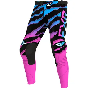 FXR  Podium MX Pant Lightweight Breathable Mesh Dual Layer Knee Fabric Shred