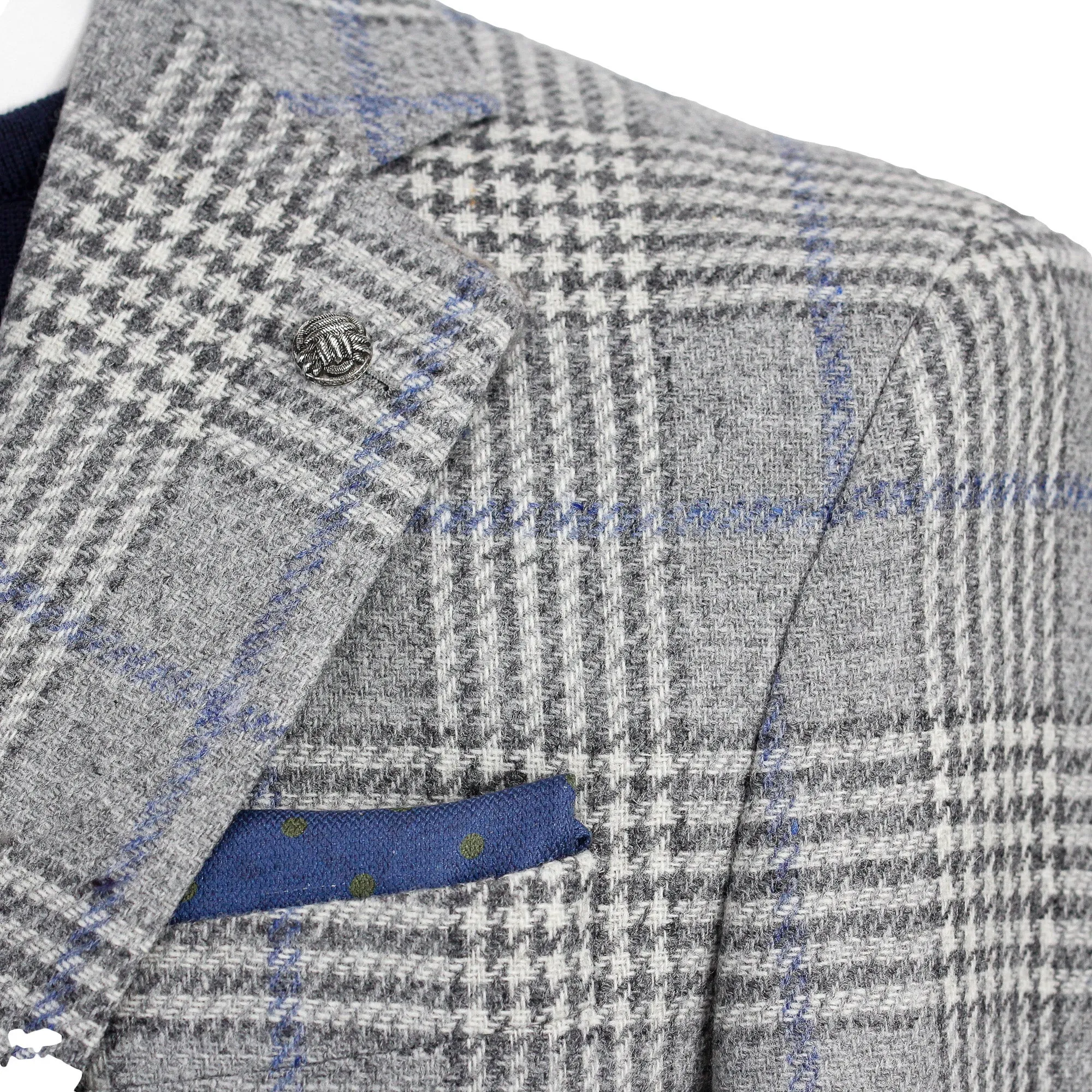 Gray Check Montana Modern Fit Sport Jacket - Jack Victor