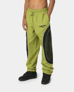 HUF X Pleasure Darton Track Pants Green