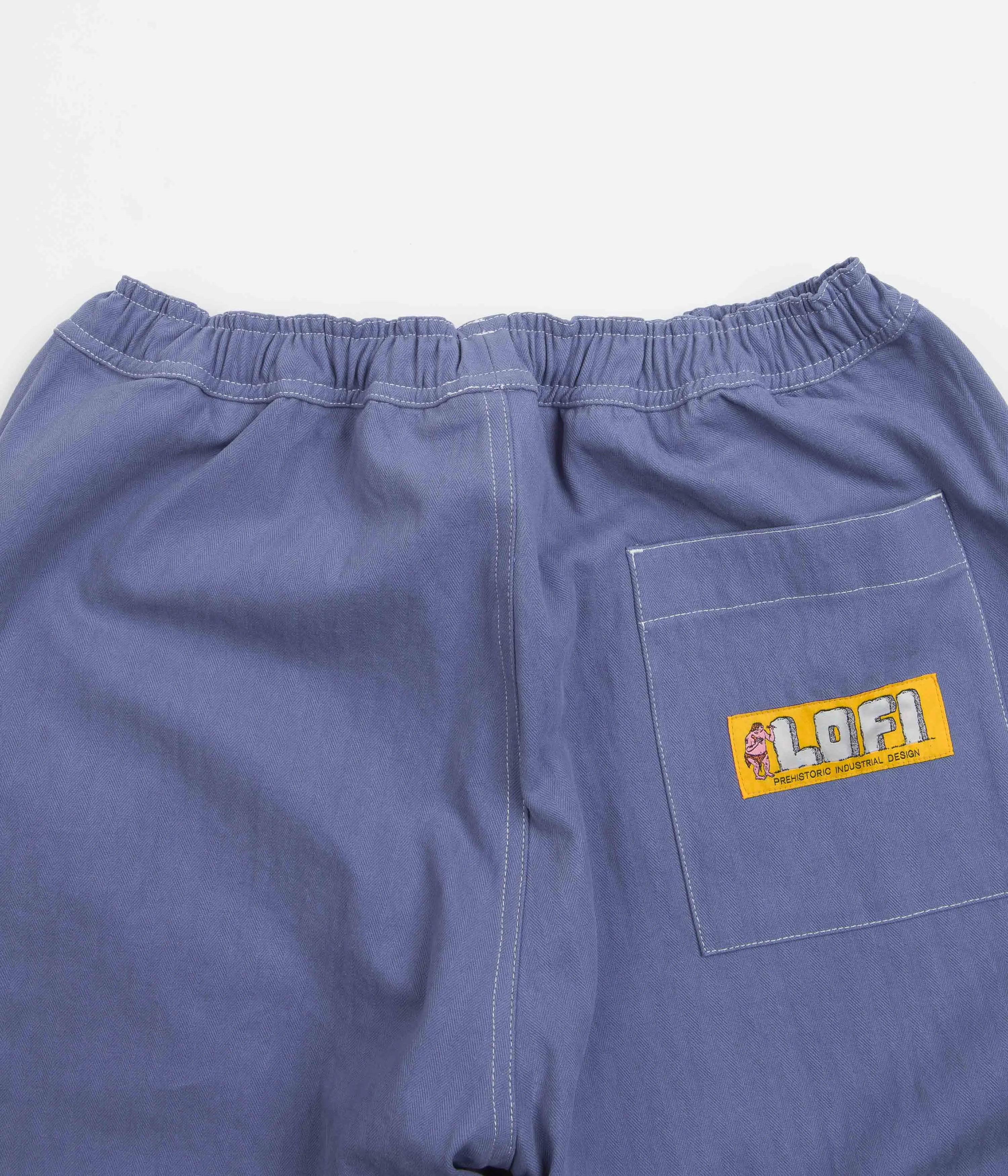 Lo-Fi Prehistoric Workwear Pants - Lake Blue