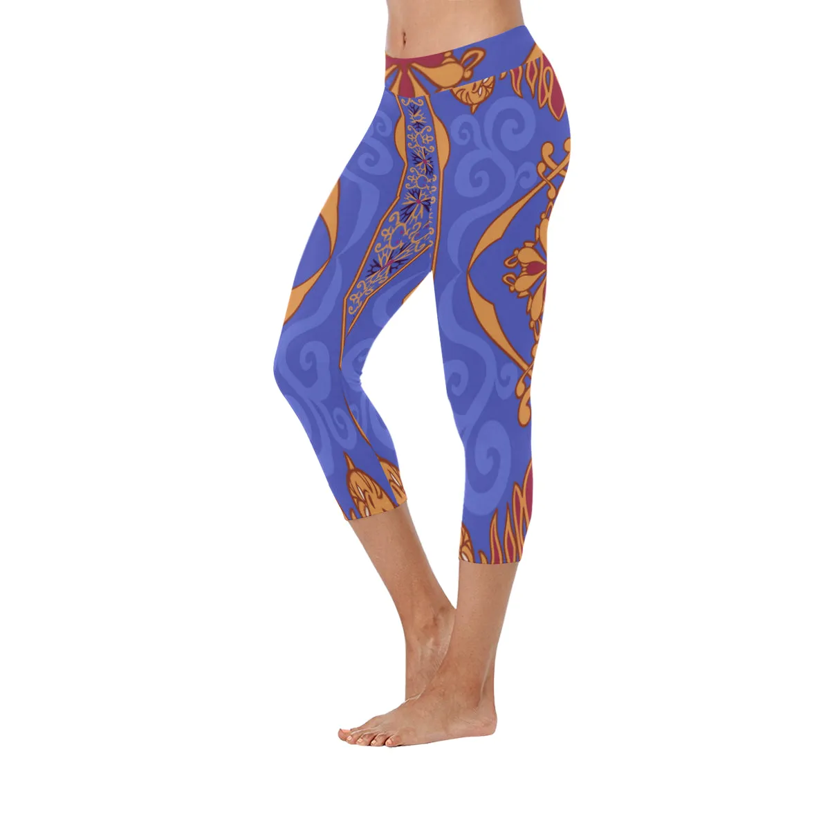 Magic Carpet Women's Low Rise Capri Leggings (Invisible Stitch)