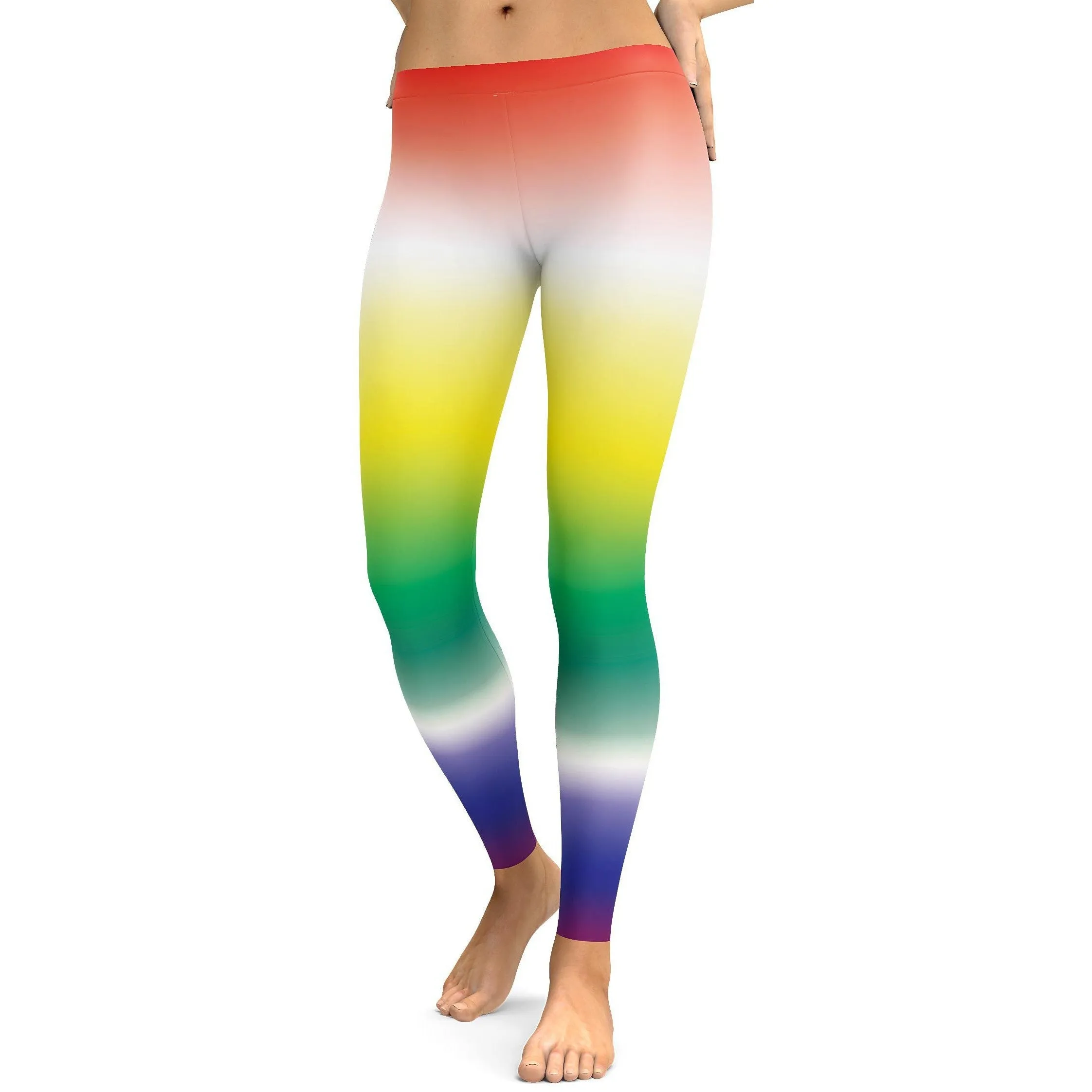 Ombre Rainbow Leggings