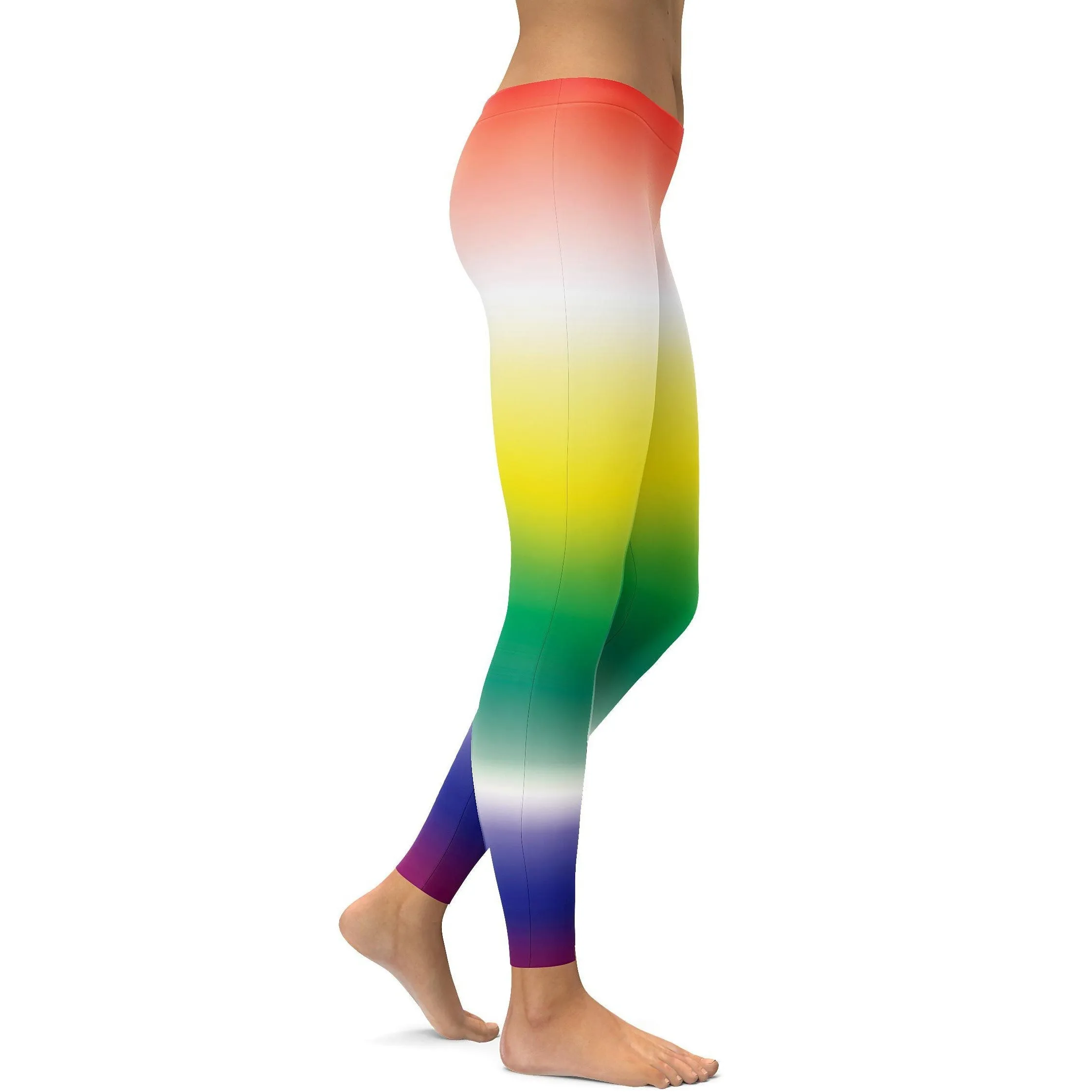 Ombre Rainbow Leggings