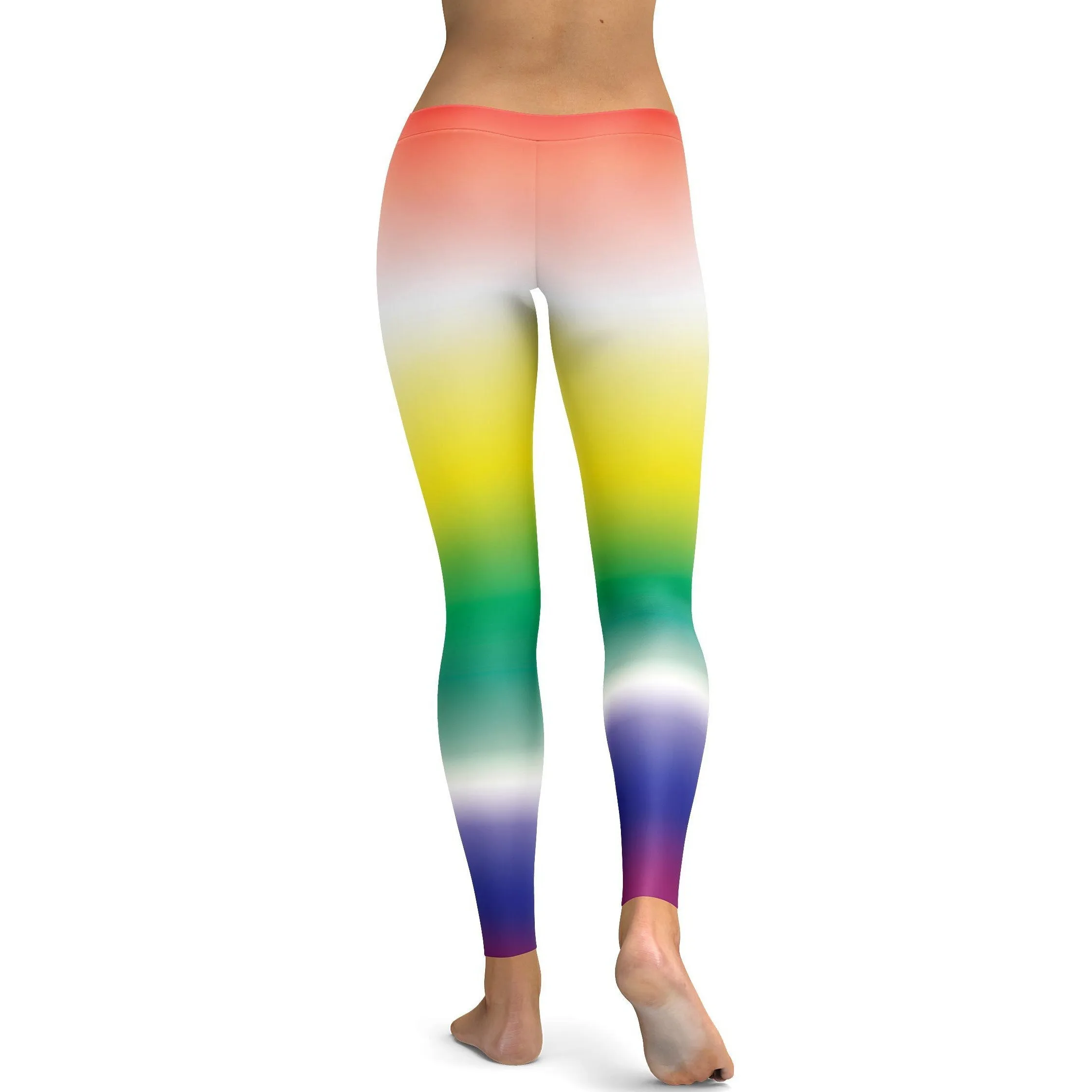 Ombre Rainbow Leggings