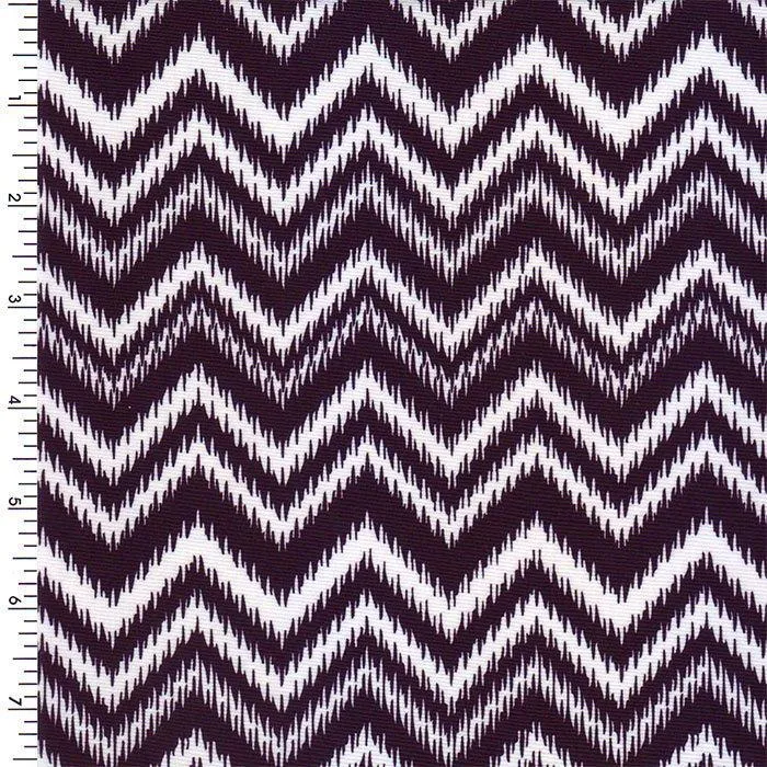 P-SPT10-08 | chevron, Printed Spandex Printed Spandex