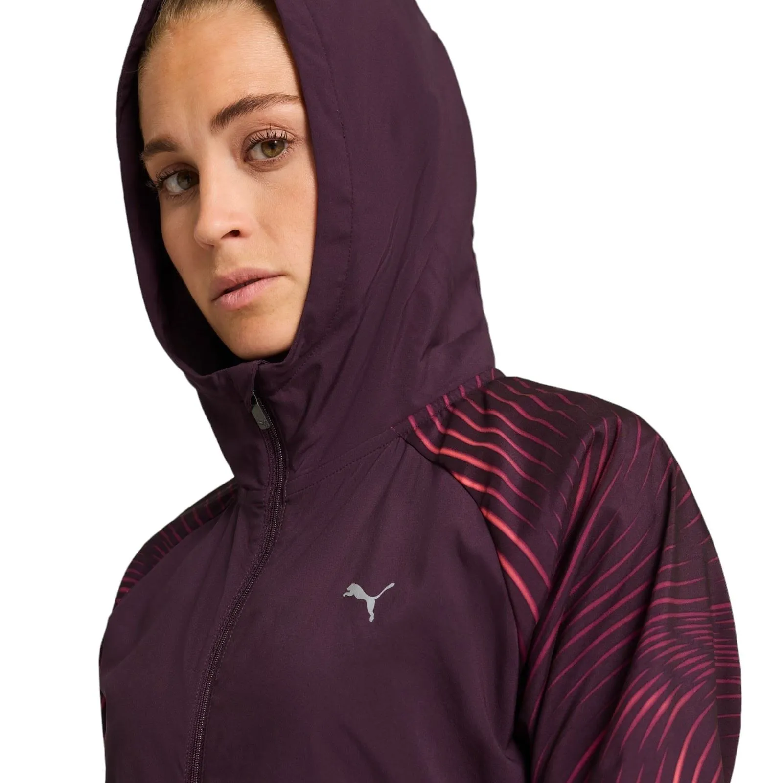 Puma Run Favourite Velocity Printed Woven Womens Running Jacket