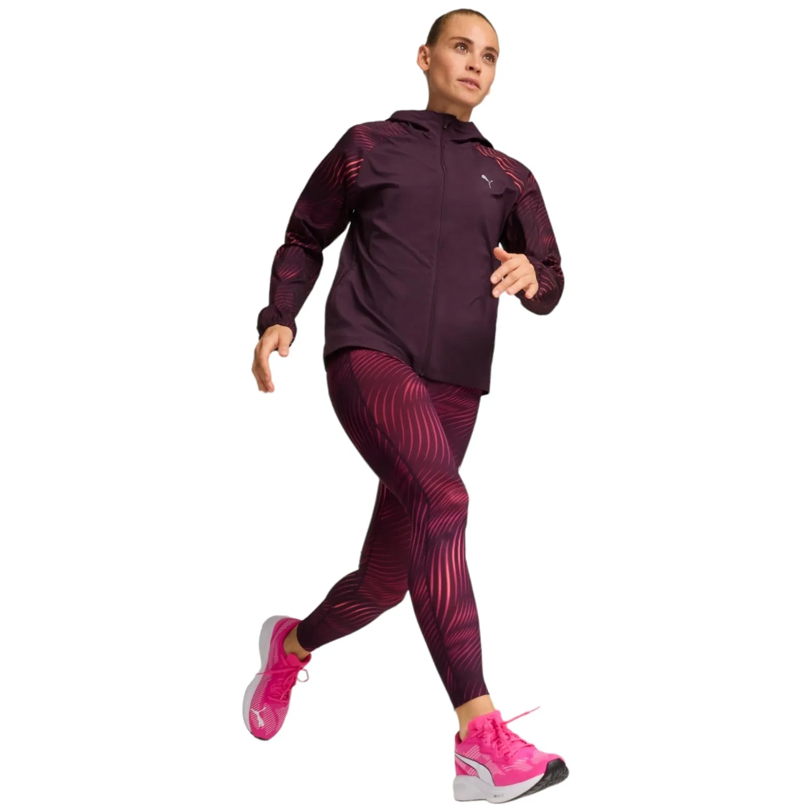 Puma Run Favourite Velocity Printed Woven Womens Running Jacket