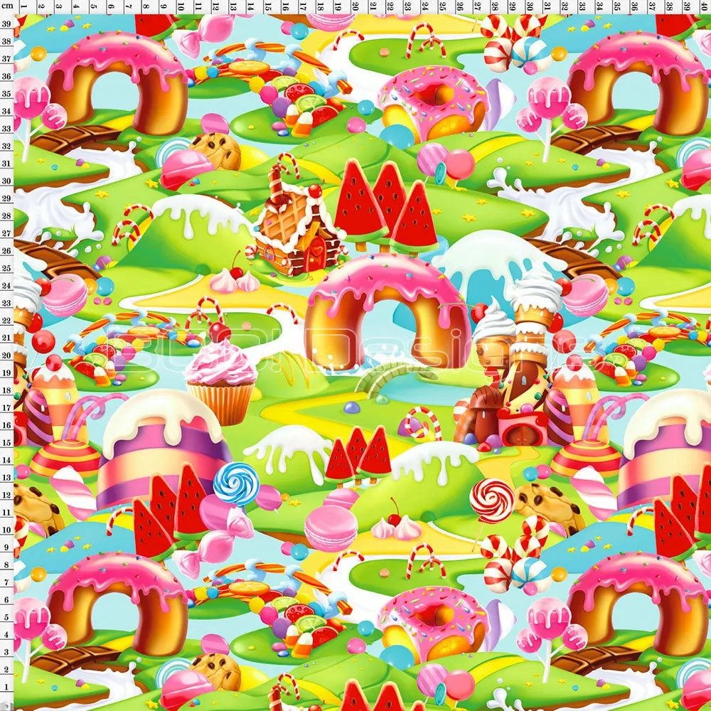 Spandex Candyland Green