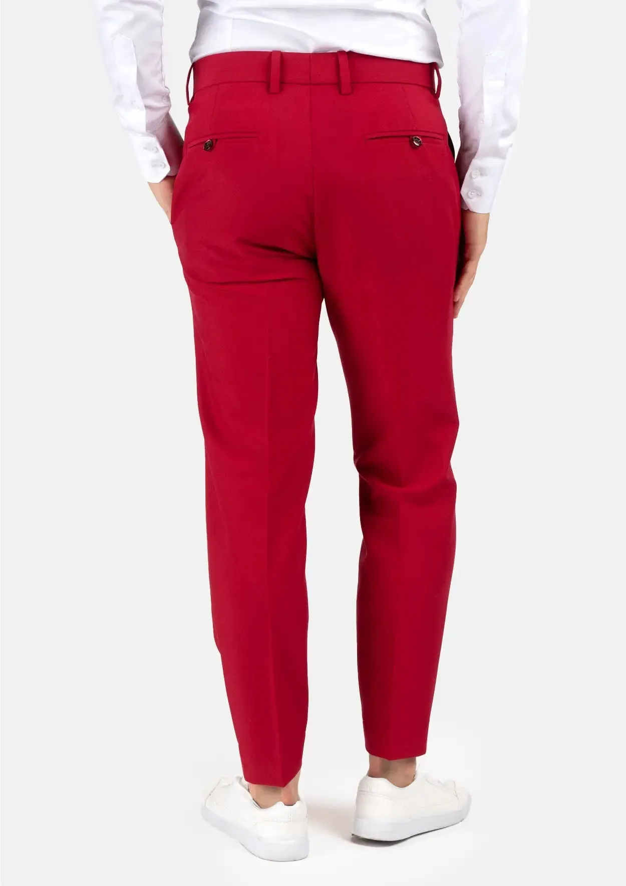 Spanish Red Stretch Pants