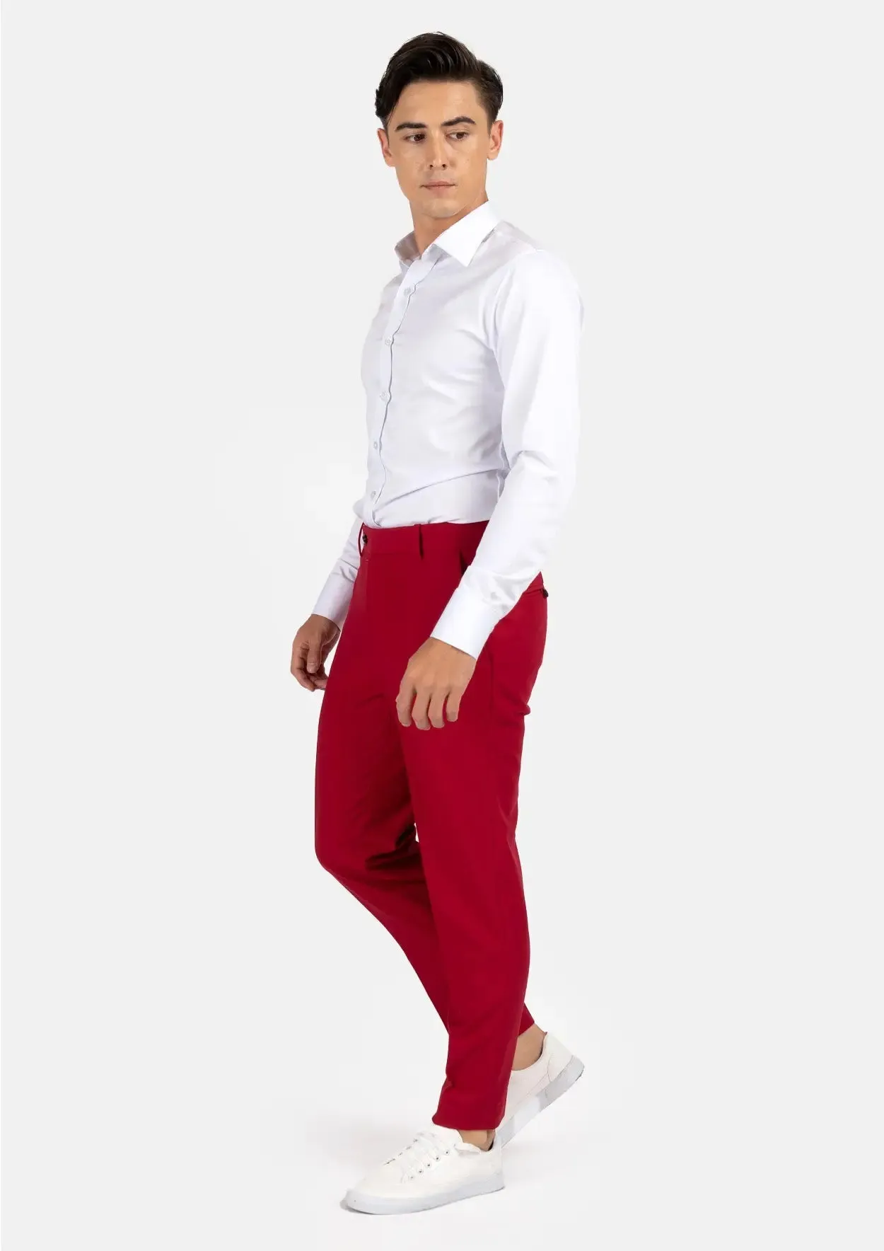 Spanish Red Stretch Pants