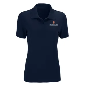 Vansport Ladies Syracuse Falk College Omega Mesh Tech Polo