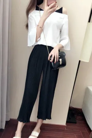 YIN & YANG ANKLE PANTS SET