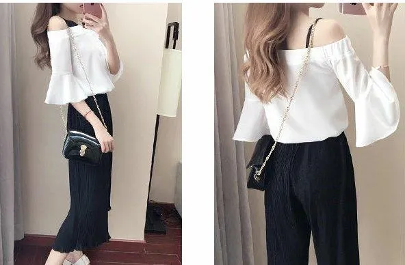 YIN & YANG ANKLE PANTS SET